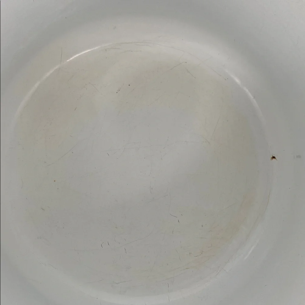 Vintage Enamel Stock Pot with Crab and Veggie Motif
